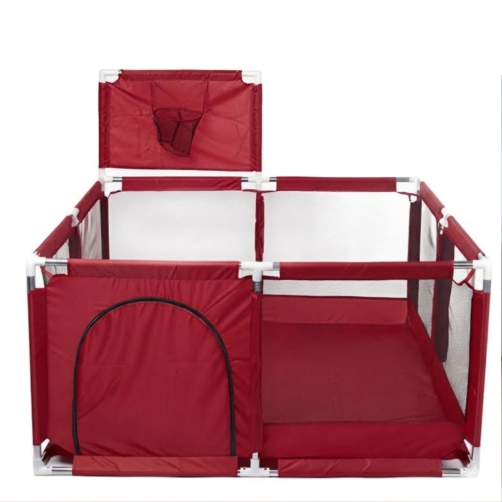 Baby Playpen with basket ,Indoor Outdoor Portable Kids Safety playpen for kid's