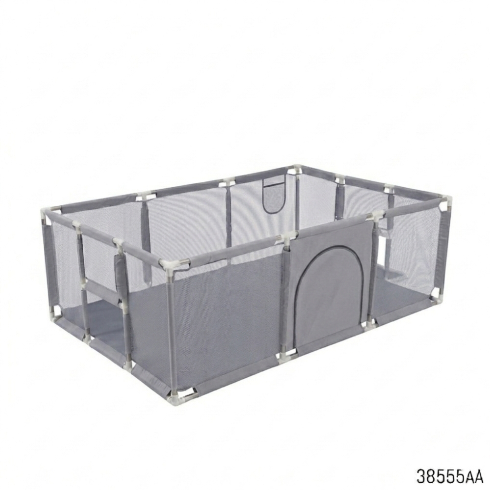 Baby Playpen 4×6 Feet with 50 Balls & Waterproof Foam Mat