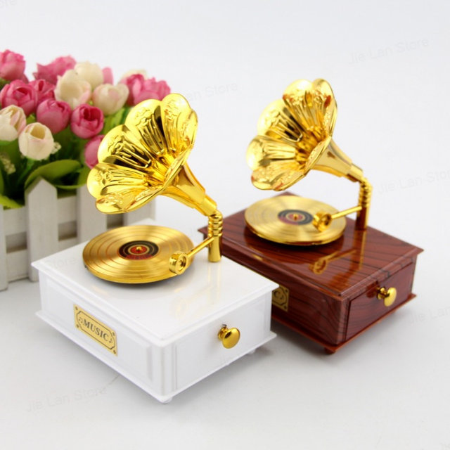 Premium Gramophone With Drawers | Luxury Antique Vintage Home Decor Showpiece,,, By [SUNDOR GHOR]