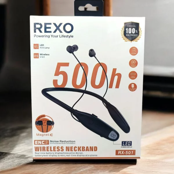 REXO RX-501  wireless neckband