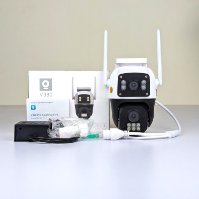 V380 Dual Lens Wi Fi Camera