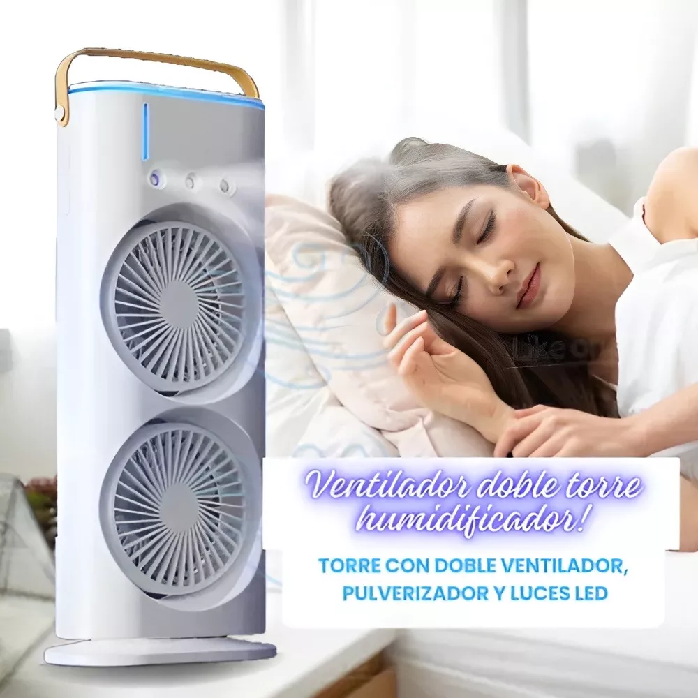Rechargeable 𝐏𝐨𝐫𝐭𝐚𝐛𝐥𝐞 𝐋𝐢𝐠𝐡𝐭 𝐇𝐮𝐦𝐢𝐝𝐢𝐟𝐢𝐞𝐫 𝐃𝐨𝐮𝐛𝐥𝐞-𝐞𝐧𝐝𝐞𝐝 𝐒𝐩𝐫𝐚𝐲 𝐅𝐚𝐧