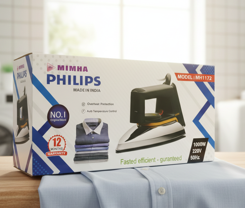 Philips Classic Dry Iron - 1000W
