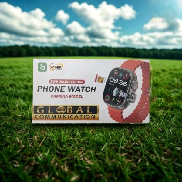 BW9 Pro Online Edition Phone Watch Camera Model ( Sim Suported)