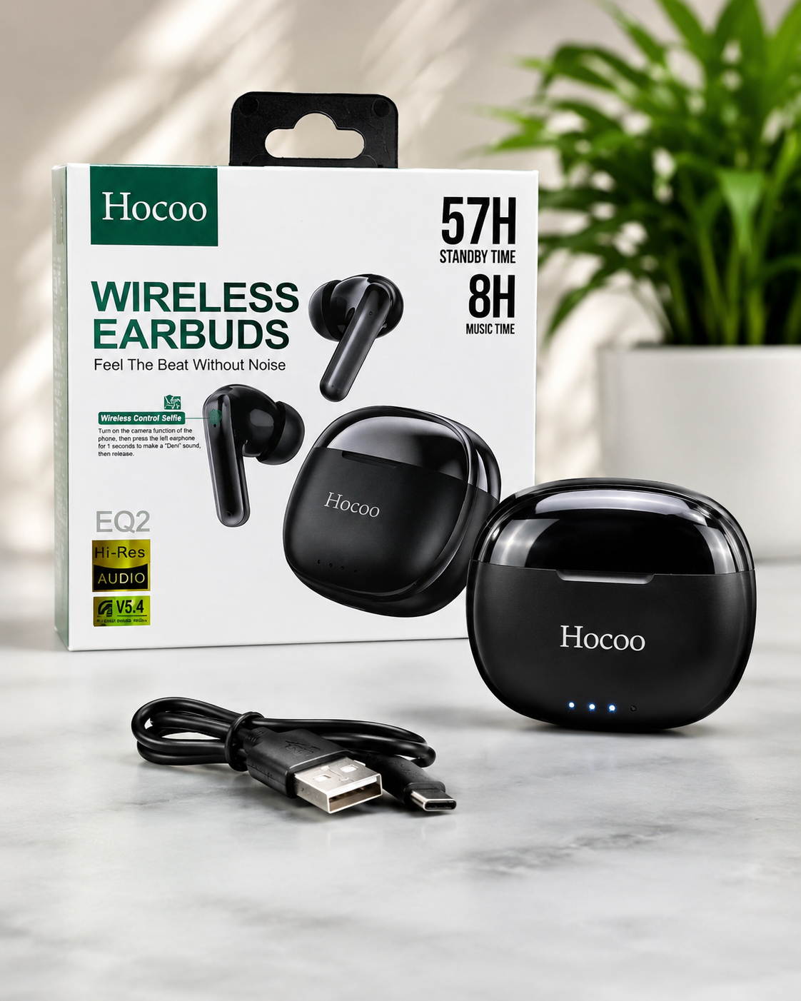 🎧 HOCO EQ2 Wireless Earbuds 🎧
